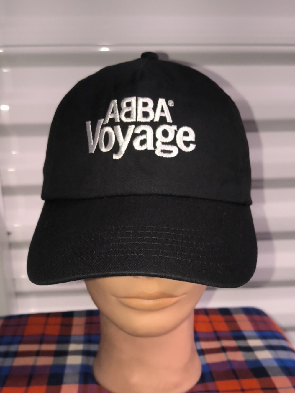 ABBA Voyage Embroidered Logo Adjustable Strap-on Hat Cap OSFM